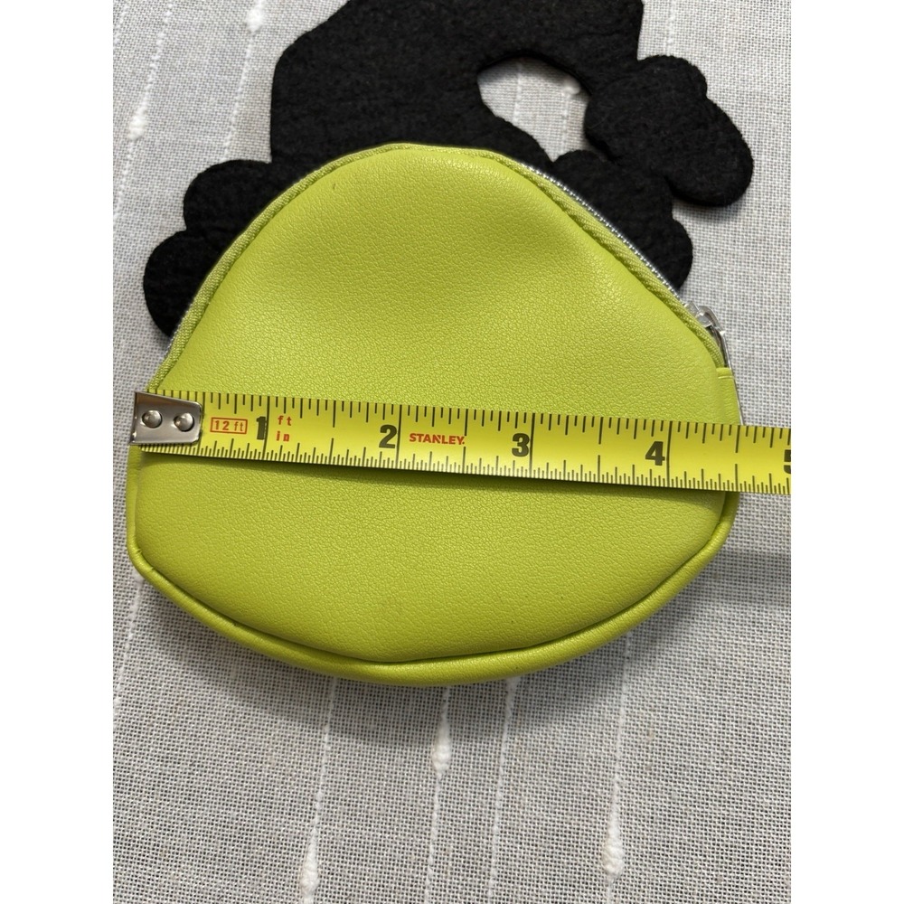 NWOT Dr. Seuss The Grinch Small Zip Coin Keys Lipstick Purse Pouch 6.5" Organize - Picture 4 of 5